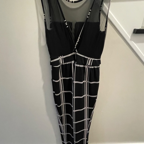 Sexy sleeveless, sheer black jumpsuit - Picture 2 of 2